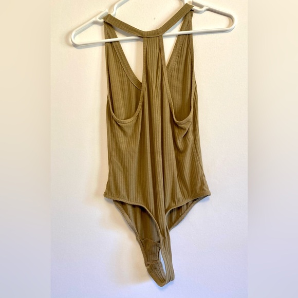 FreePeople Speed Dial Bodysuit in Tropical Nut - Picture 2 of 4